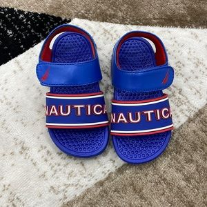 Nautica jersey lined sandals